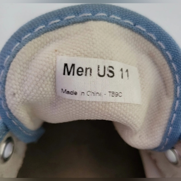 (SOLD)Vintage Vans Van Doren Authentic Blue Parrot Skate Shoes 2013 Mens Size 11 - Picture 8 of 8